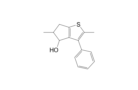 2,5-Dimethyl-3-phenyl-4,5,6-trihydrocyclopenta[1,2-b]thiophen-4-ol