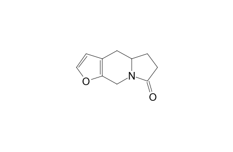 4a,5,6,9-tetrahydro-4H-furo[2,3-f]indolizin-7-one
