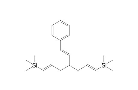 Trimethyl-[(1E,6E)-4-[(E)-2-phenylethenyl]-7-trimethylsilyl-hepta-1,6-dienyl]silane
