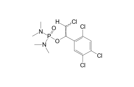 tetramethylphosphorodiamidic acid, a-(chloromethylene)-2,4,5-trichlorobenzyl ester