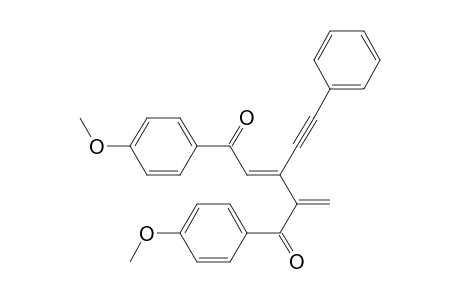(1E/Z)-1,3-Di(4-anisoyl)-2-phenylethynyl-1,3-butadiene