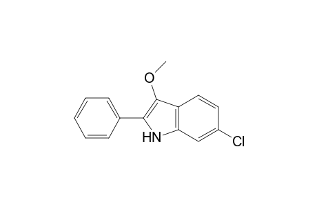 6-Chloro-3-methoxy-2-phenylindole