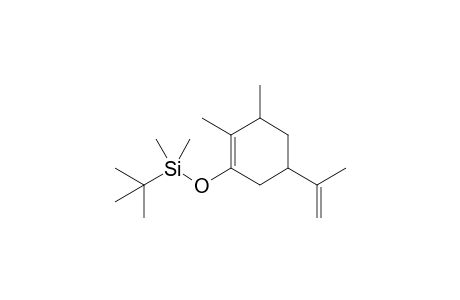 tert-Butyl-(5-isopropenyl-2,3-dimethylcyclohex-1-enyloxy)dimethylsilane