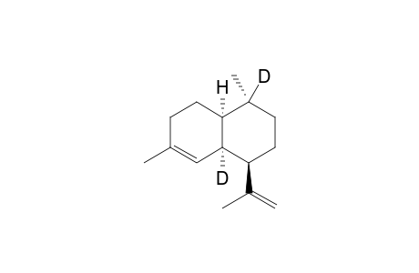 (1R,4R,4aS,8aR)-4,8a-dideuterio-1-isopropenyl-4,7-dimethyl-1,2,3,4a,5,6-hexahydronaphthalene
