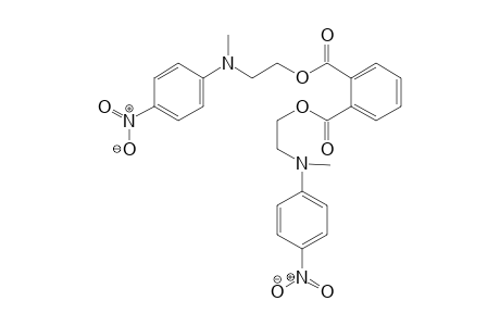 1,2-Benzenedicarboxylic acid, bis[2-[methyl(4-nitrophenyl)amino]ethyl] ester