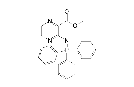 Methyl 3-(triphenylphosphoranylimino)pyrazine-2-carboxylate