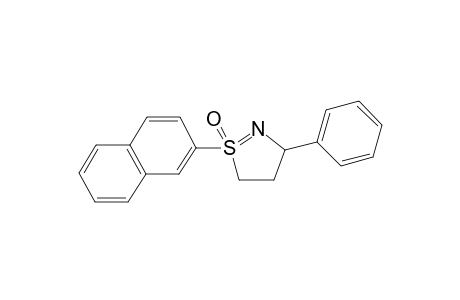 1-(Naphthalen-2-yl)-3-phenyl-4,5-dihydro-3H-isothiazole 1-oxide