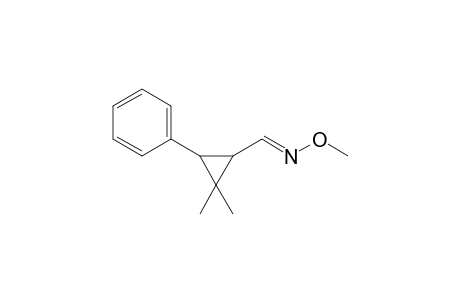 N-Methoxy-N-(2,2-Dimethyl-3-phenylcyclopropylmethylene)amine