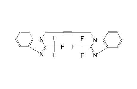 2-(trifluoromethyl)-1-{4-[2-(trifluoromethyl)-1H-benzimidazol-1-yl]-2-butynyl}-1H-benzimidazole