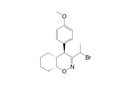 (REL)-(4S,4AR,8AR)-3-(1-BROMOETHYL)-4-(4-METHOXYPHENYL)-4A,5,6,7,8,8A-HEXAHYDRO-4H-1,2-BENZOXAZINE;MAJOR-ISOMER