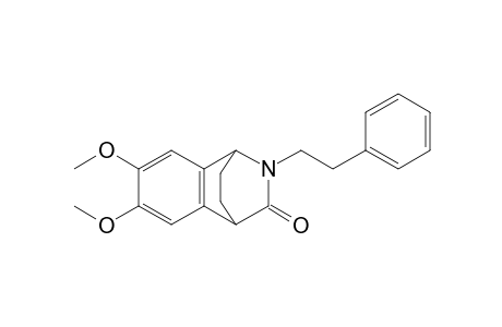 1,4-Ethanoisoquinolin-3(2H)-one, 1,4-dihydro-6,7-dimethoxy-2-(2-phenylethyl)-