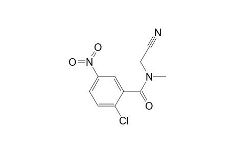 2-Chloro-N-cyanomethyl-N-methyl-5-nitrobenzamide