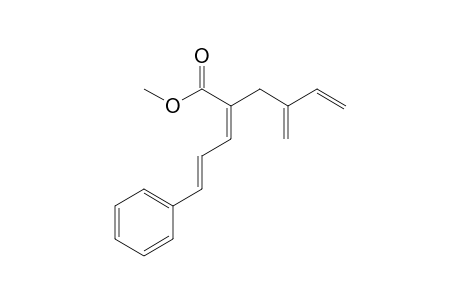 E-Methyl 2-Cinnamylidene-4-methylene-4-methylene-5-hexenoate