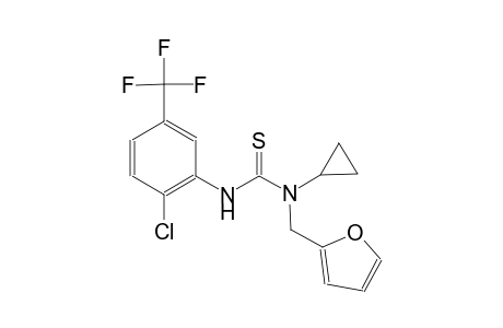 thiourea, N'-[2-chloro-5-(trifluoromethyl)phenyl]-N-cyclopropyl-N-(2-furanylmethyl)-
