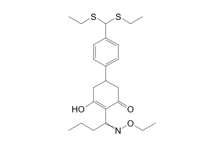 2-Cyclohexen-1-one, 5-[4-[bis(ethylthio)methyl]phenyl]-2-[1-(ethoxyimino)butyl]-3-hydroxy-