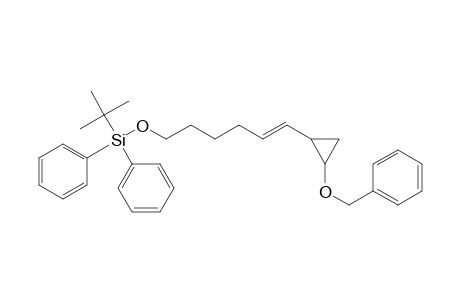1-(Benzyloxy)-2-[6-[[(1,1-dimethylethyl)diphenylsilyl]oxy]-1-hexenyl]cyclopropane