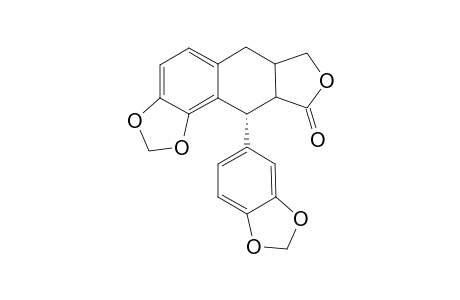 (10R)-10-(3,4-Methylenedioxyphenyl)-6H-furo[3,4':6,7]naphtho[1,2-d][1,3]dioxol-9-one