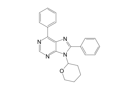 6,8-Diphenyl-9-(tetrahydropyran-2-yl)purine