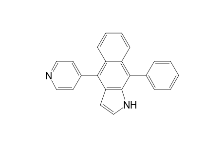 9-Phenyl-4-(4-pyridyl)-1H-benzo[f]indole