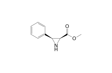 (2S,3S)-3-phenyl-2-aziridinecarboxylic acid methyl ester