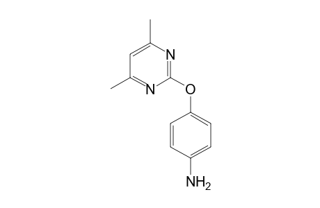 Benzenamine, 4-[(4,6-dimethyl-2-pyrimidinyl)oxy]-