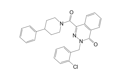 1(2H)-Phthalazinone, 2-[(2-chlorophenyl)methyl]-4-[(4-phenyl-1-piperidinyl)carbonyl]-