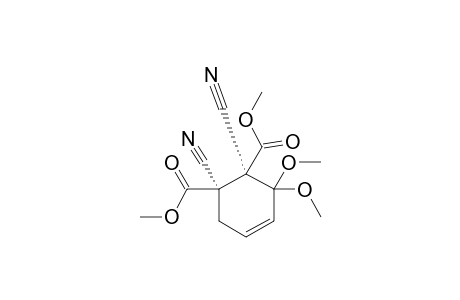 3,3-DIMETHOXY-4,5-DICYANO-4,5-DIMETHOXYCARBONYL-CYCLOHEXENE