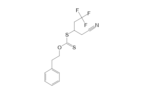DITHIOCARBONIC-ACID-S-(1-CYANOMETHYL-3,3,3-TRIFLUOROPROPYL)-ESTER-O-PHENETHYLESTER