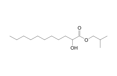 Undecanoic acid, 2-hydroxy-, isobutyl ester