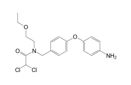 Acetamide, N-[[4-(4-aminophenoxy)phenyl]methyl]-2,2-dichloro-N-(2-ethoxyethyl)-