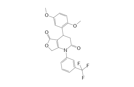 Furo[3,4-b]pyridine-2,5(1H,3H)-dione, 4-(2,5-dimethoxyphenyl)-4,7-dihydro-1-[3-(trifluoromethyl)phenyl]-