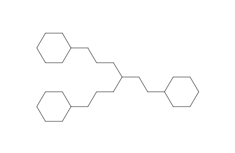 Cyclohexane, 1,1'-[4-(2-cyclohexylethyl)-1,7-heptanediyl]bis-