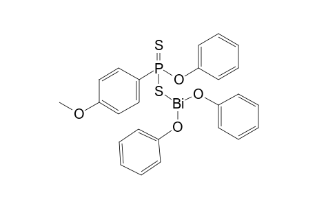 Diphenoxy-bismuth(III) O-phenyl (4'-methoxyphenyl)phosphonodithioate