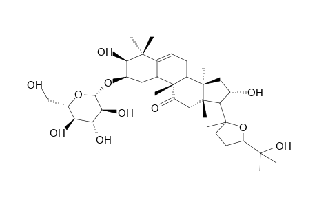 (2beta,3beta,9beta,10alpha,16alpha,20XI,24XI)-20,24-EPOXY-2-(beta-D-GLUCOPYRANOSYLOXY)-3,16,25-TRIHYDROXY-9-METHYL-19-NORLANOST-5-EN-11-ONE