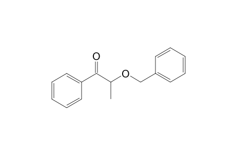 1-Phenyl-2-phenylmethoxy-1-propanone