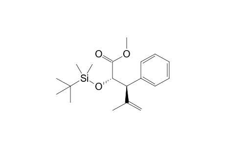 (2S,3R)-2-[tert-butyl(dimethyl)silyl]oxy-4-methyl-3-phenyl-4-pentenoic acid methyl ester