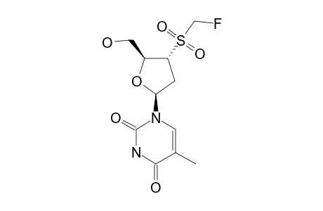 3'-DEOXY-3'-FLUOROMETHYLSULFONYL-THYMIDINE