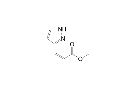 (Z)-3-(1H-pyrazol-5-yl)-2-propenoic acid methyl ester