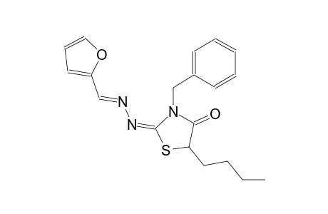 2-furaldehyde [(2E)-3-benzyl-5-butyl-4-oxo-1,3-thiazolidin-2-ylidene]hydrazone