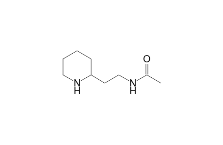 Acetamide, N-[2-(2-piperidinyl)ethyl]-
