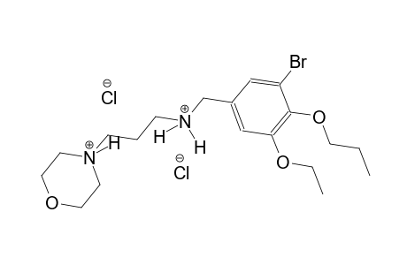 4-{3-[(3-bromo-5-ethoxy-4-propoxybenzyl)ammonio]propyl}morpholin-4-ium dichloride