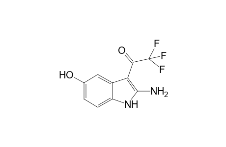 1-(2-Amino-5-hydroxy-1H-indole-3-yl)-2,2,2-trifluoromethanone