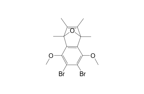 1,4-Epoxynaphthalene, 6,7-dibromo-1,4-dihydro-5,8-dimethoxy-1,2,3,4-tetramethyl-