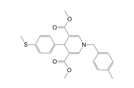1-(4-Methylbenzyl)-4-[4-(methylthio)phenyl]-4H-pyridine-3,5-dicarboxylic acid dimethyl ester