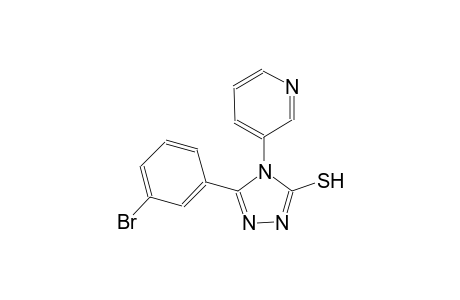 4H-1,2,4-triazole-3-thiol, 5-(3-bromophenyl)-4-(3-pyridinyl)-