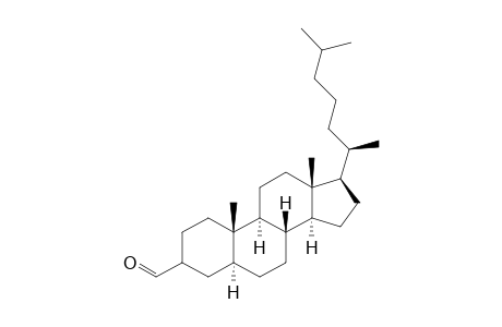 Cholestane-3-carboxaldehyde, (3.beta.,5.alpha.)-