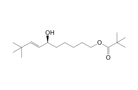 (E)-(S)-(+)-9,9-Dimethyl-6-hydroxydec-7-enyl pivalate