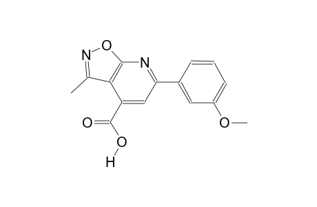 isoxazolo[5,4-b]pyridine-4-carboxylic acid, 6-(3-methoxyphenyl)-3-methyl-