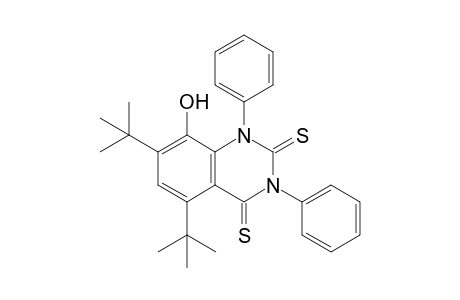 5,7-ditert-butyl-8-hydroxy-1,3-diphenyl-quinazoline-2,4-dithione