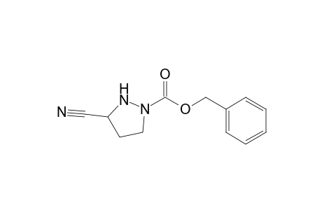 3-Cyanopyrazolidine-1-carboxylic acid benzyl ester